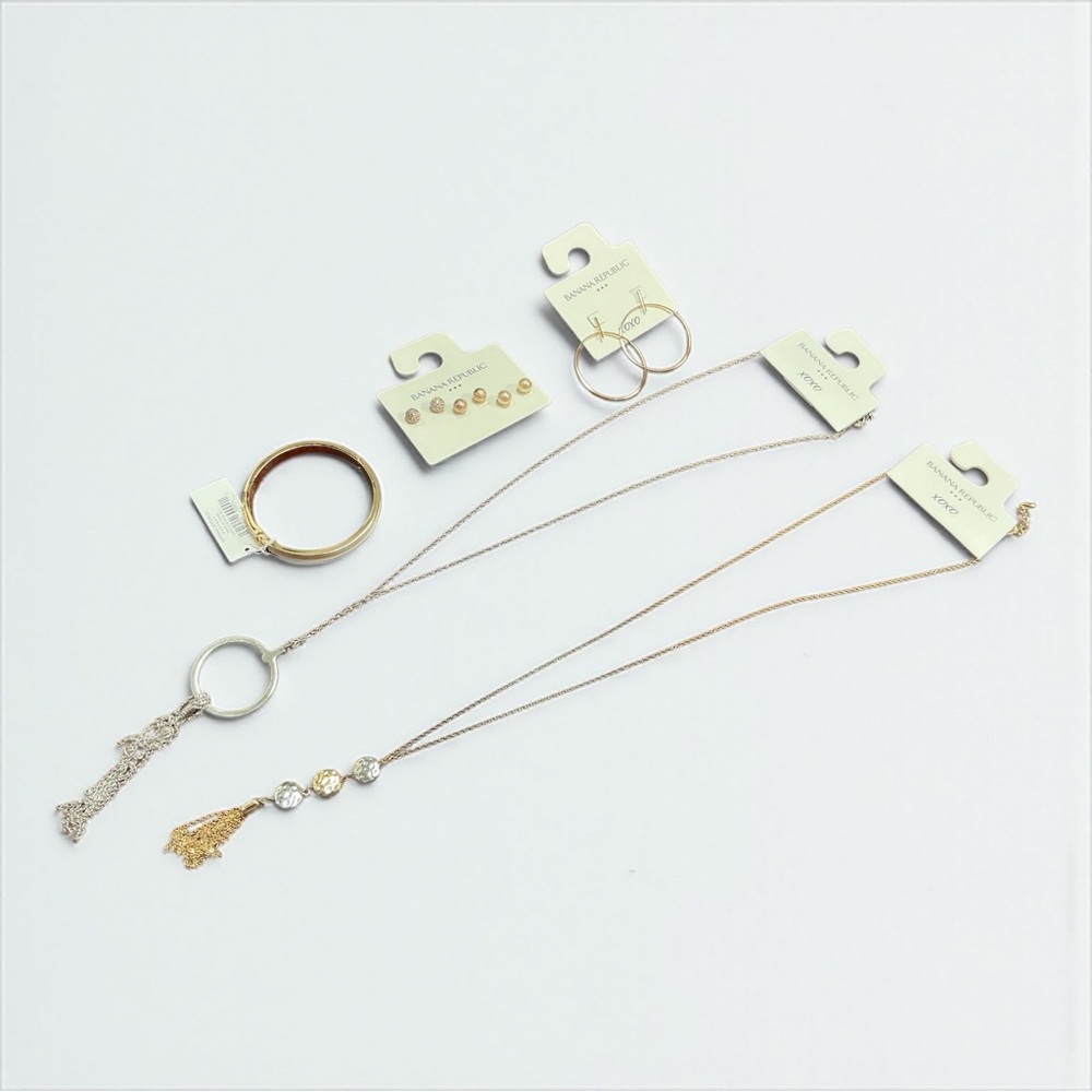 Banana Republic Gold and Silver Jewelry Set - MSRP $144.95